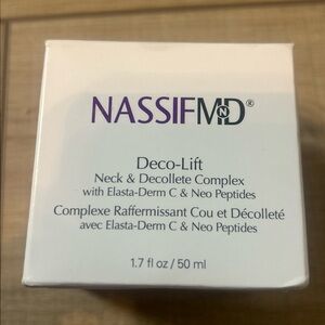 Nassif MD Dermaceuticals Deco Lift Neck Firming Complex Elasta Derm Peptides